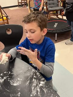 Of course, you are going to smile when marshmallows and slime are involved! 🤣😂
<a href="/mrskatieconley/">Katie</a> <a href="/MeganRivet/">Megan Rivet</a> <a href="/MrBiedenbach/">Principal Biedenbach</a>