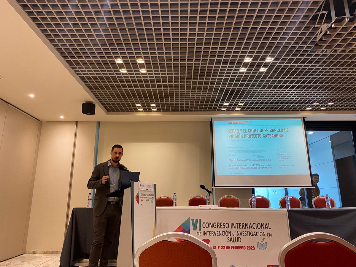 juanjocruzrueda's tweet photo. Agradecido por la invitación al #VICIIIS en Murcia para hablar de cáncer de pulmón 🩻🦀 en representación de neumología del @TorrecardenasHU 🫁🏥.

🚭💪 https://t.co/5SJab9DeUw