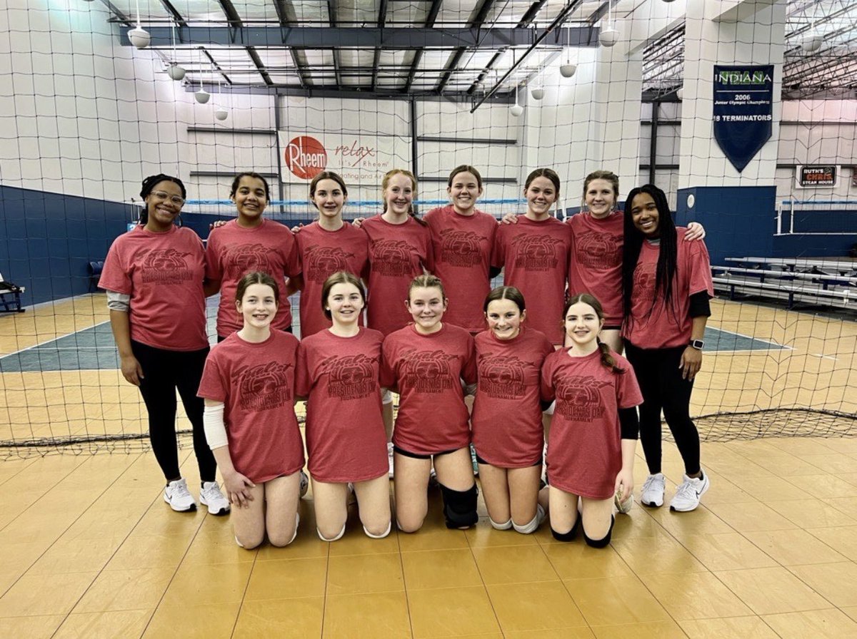 circlecityvbc's tweet photo. Congratulations to 13 White on their 2nd place finish in the 13s Division at the Team Indiana Presidents Day Tournament! Wonderful job ladies! 🏐🔥 #circleproud @CCVBCrecruit https://t.co/2PaUP5XAgS