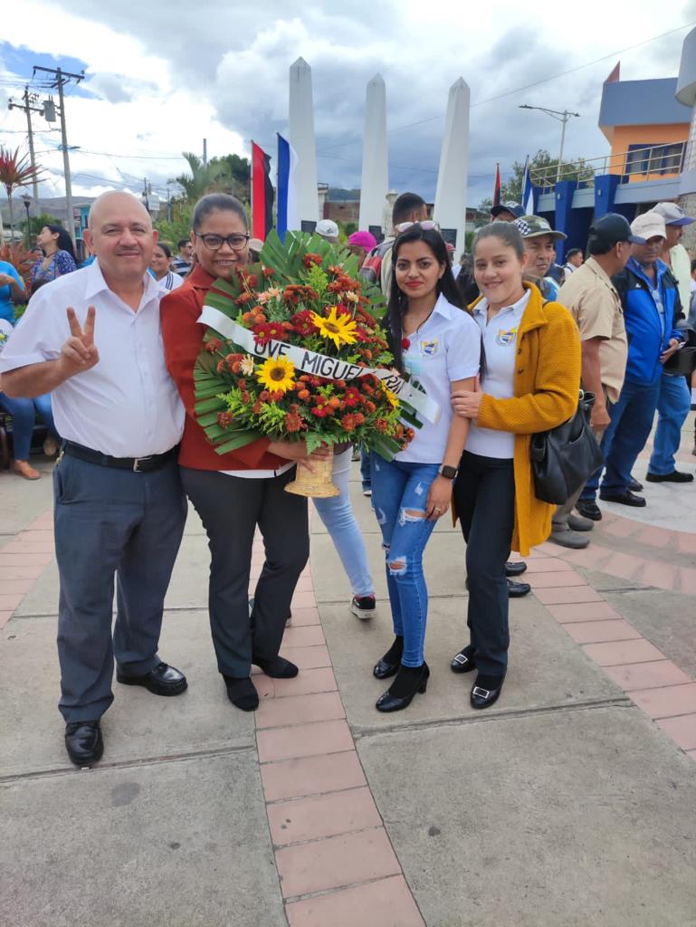 CMP Esteli presente en homenaje al General de Hombres Libres. La lucha sigue!!! 
#SandinoPatriayLibertad