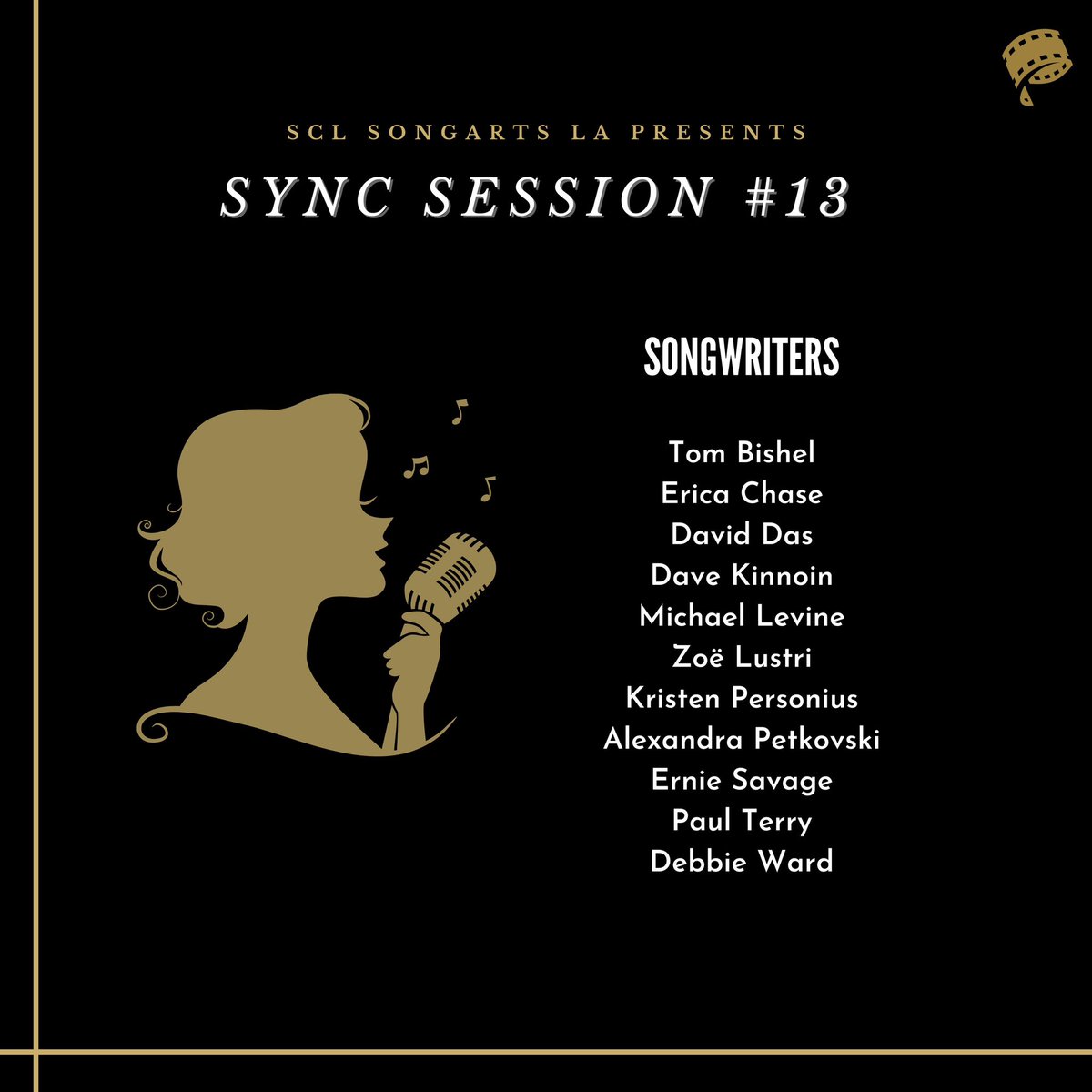 The_SCL's tweet photo. We are so thrilled to present SYNC SESSION #13 with Laura Katz, moderated by Chris Wirsig, as we feature selected songs.
#sync #syncsession #songwriters #songs #lyricists #composers #film #music #thescl #sclny #sclnashville https://t.co/rW2xHhw6wm