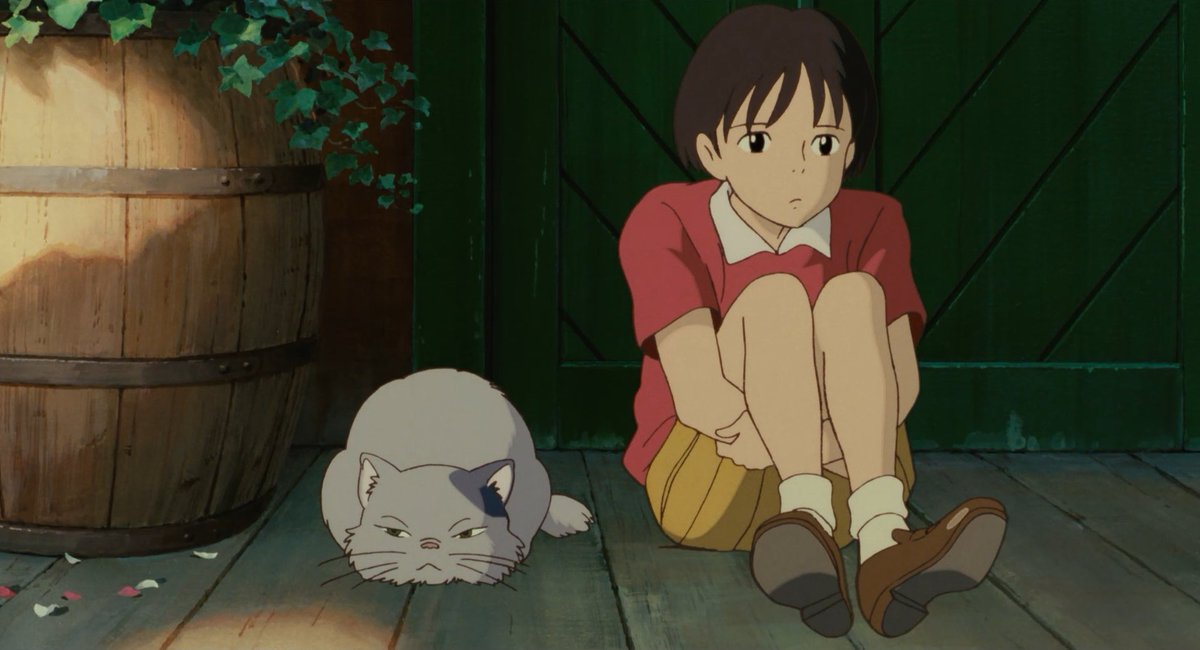 Moon is a Mood. 🌕 (WHISPER OF THE HEART, dir. Yoshifumi Kondo)