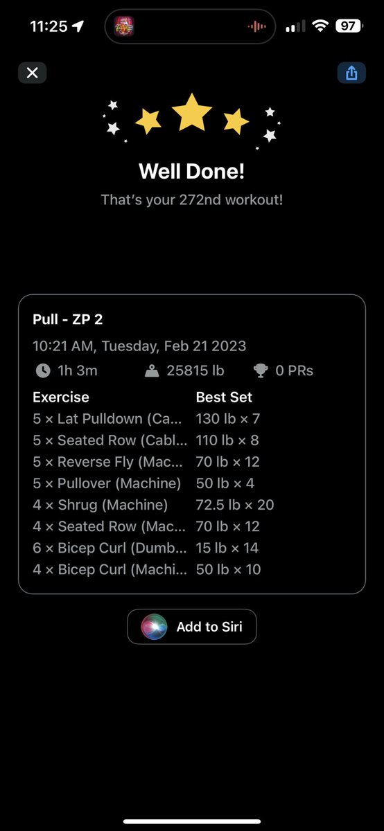 ChefShifty0121's tweet photo. Getting it done, I really didn’t want to workout today. Then it turned into an awesome session! Pull Day and Stair Stepper! #meVSme #fitness #fitchef @YetiCoinEth @j_fortee @DadGoneCrypto @FitnessYeti ✊💪✊💪 https://t.co/QNlZA10mLS
