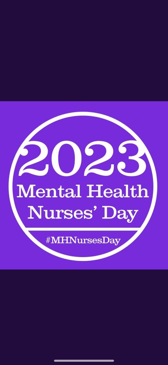 Big shout out to all the amazing MH nurses I work alongside each and every day.  You’re all amazing 👏👏 #MHNurseDay