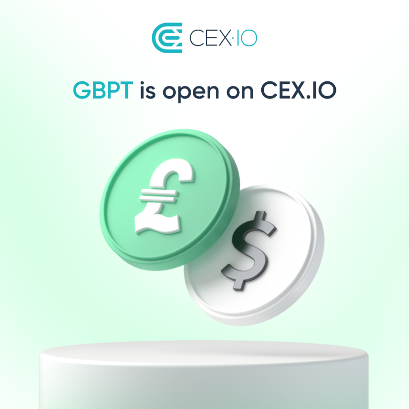 cex_io's tweet photo. (1 of 2)
🚀Our $GBPT listing now includes USD pairings!
⚡️GBPT is the first fully regulated Pound sterling-backed stablecoin. CEX·IO Exchange users can now deposit, withdraw, and trade #GBPT in a pair with $USD. @Poundtoken
📌Trade GBPT 👉 https://t.co/I8EKBRIXN6