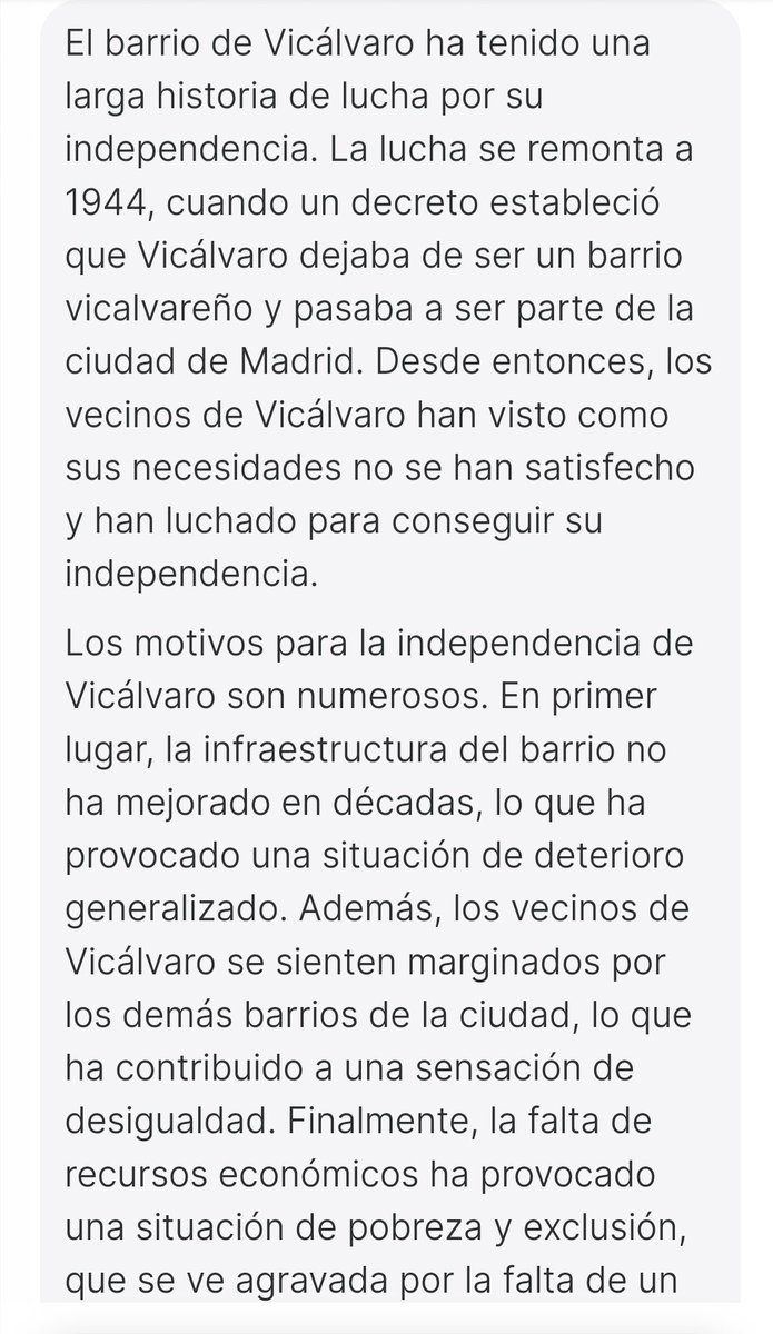 VicalvaroPueblo's tweet photo. No lo decimos nosotros, es la inteligencia artificial en este caso. #AI #Vicalvaro https://t.co/FHaurQMabz
