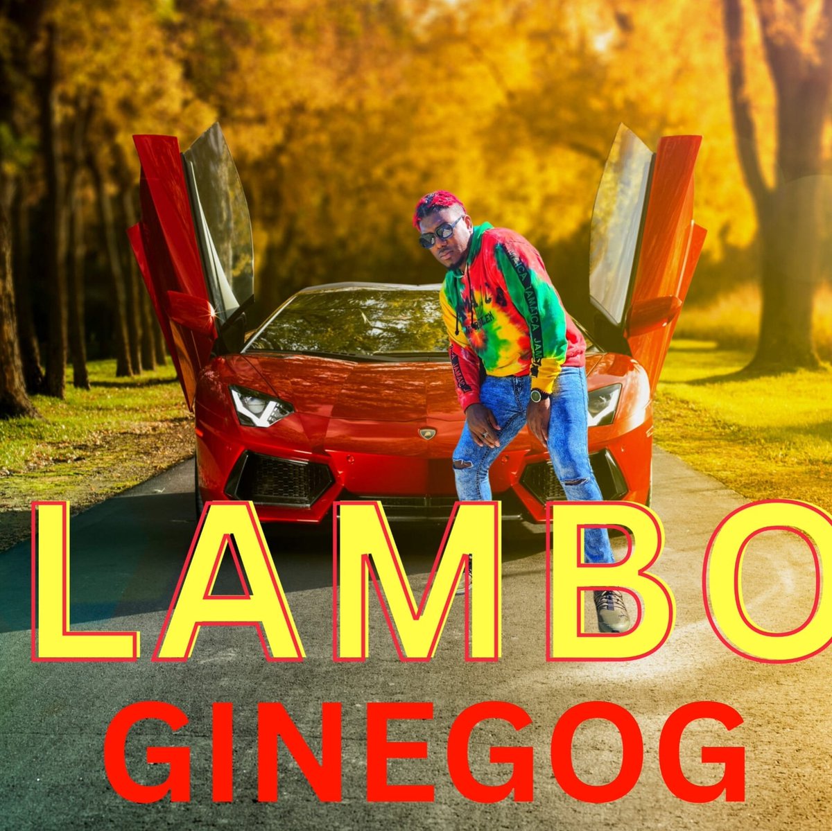 Yuriverse's tweet photo. Sky tings ...New Single 
Ginegog  - Lambo 🚘 🏁 🔥🦅
https://t.co/OBAAv2dHKm https://t.co/WaC2pp08ZH