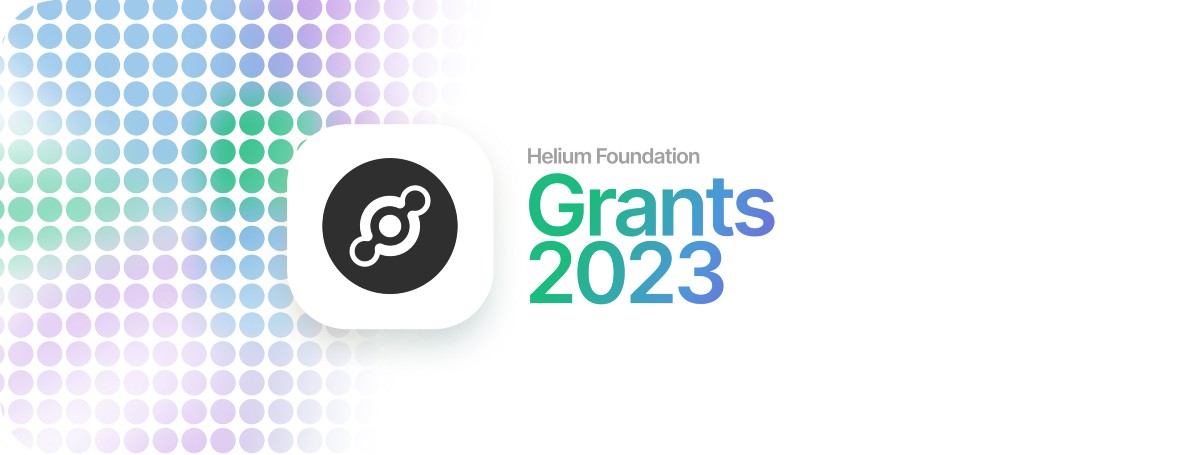 HeliumFndn's tweet photo. The 2023 Grants Program is Open! 

We’re reopening the grant program today with exciting new funding opportunities that unlock fresh approaches for growing and supporting the future of wireless. 👏 

Apply Today:
https://t.co/nnIZUYpwSa https://t.co/ZYkXFECtao