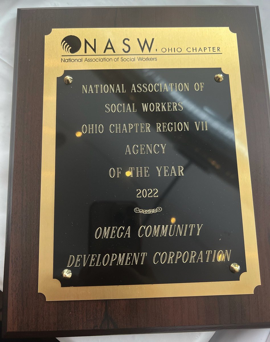 NASW Celebrates our local change makers!

We had a wonderful time at the NASW Region VII Awards Brunch! A heartfelt thank you to NASW for awarding Omega CDC Region VII Agency of The Year for 2022. 

#HopeLivesHere
#TogetherWeRise