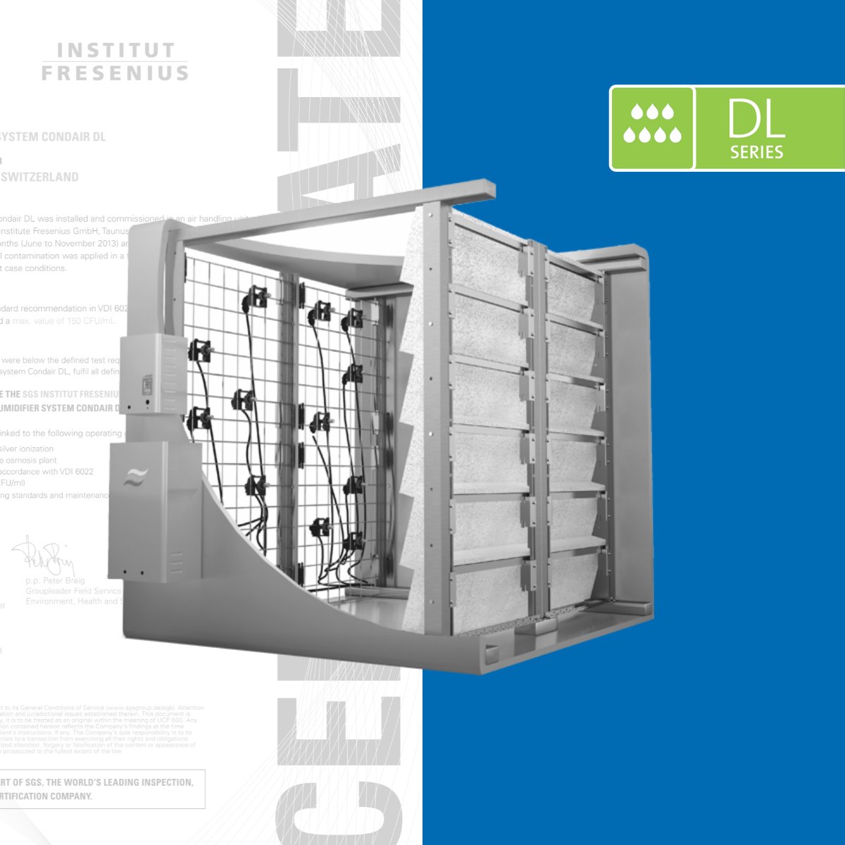 CondairUSACA's tweet photo. The Condair DL is one of the world's most hygienic in-duct adiabatic humidifiers.

View the SGS certificate and learn more about how the DL Series can provide the humidification you need for your application: https://t.co/AWDJ80yZPY

#HumidityForABetterLife #Condair #Humidity https://t.co/iiCUIqoRU7