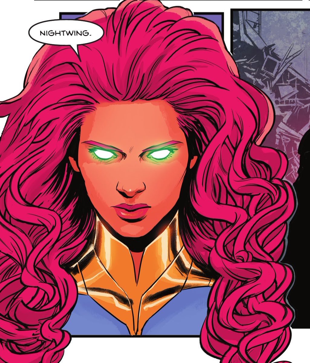 dailykory's tweet photo. ✰ Starfire in Nightwing (2016) #101 out today! https://t.co/V1dmMbWexA