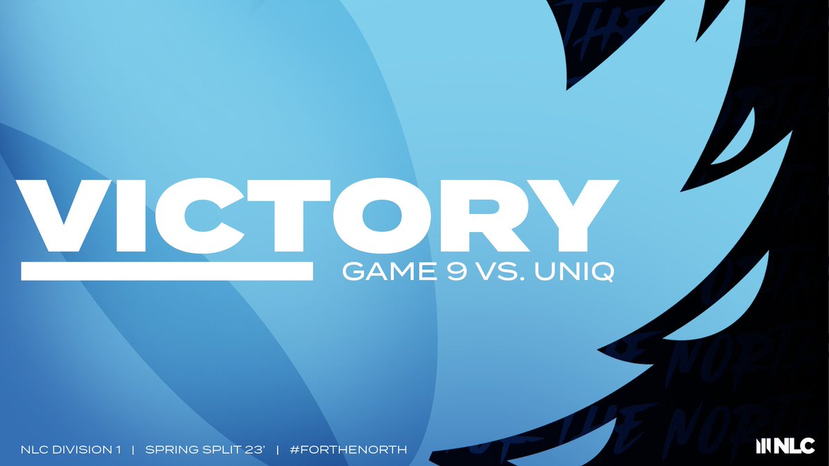 G2NORD's tweet photo. Another win and we are JOINT TOP OF THE @NLClol!

What a clean game from the boys! 

#FORTHENORTH https://t.co/kpgnR3WJ4G