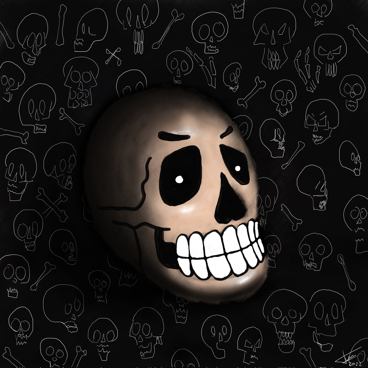 CalaveranoCh's tweet photo. Gm skullers ☠️💀❤️ https://t.co/XNArpWcXxd