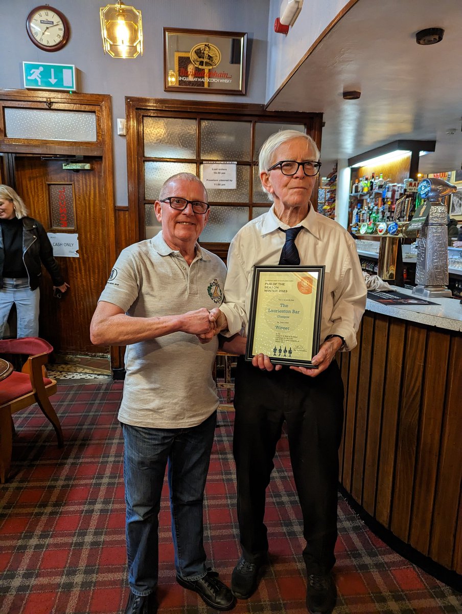 Glasgow CAMRA tweet media