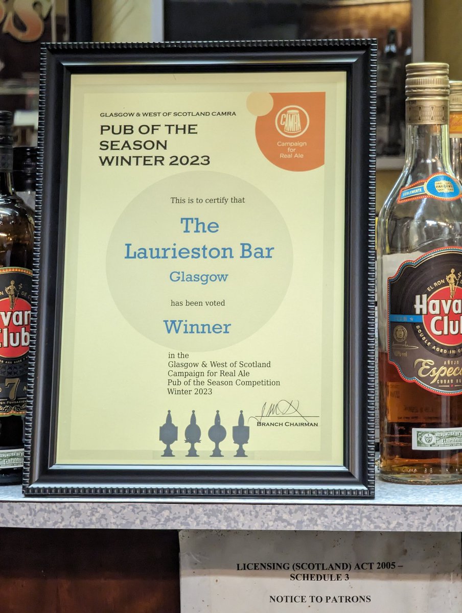 Glasgow CAMRA tweet media