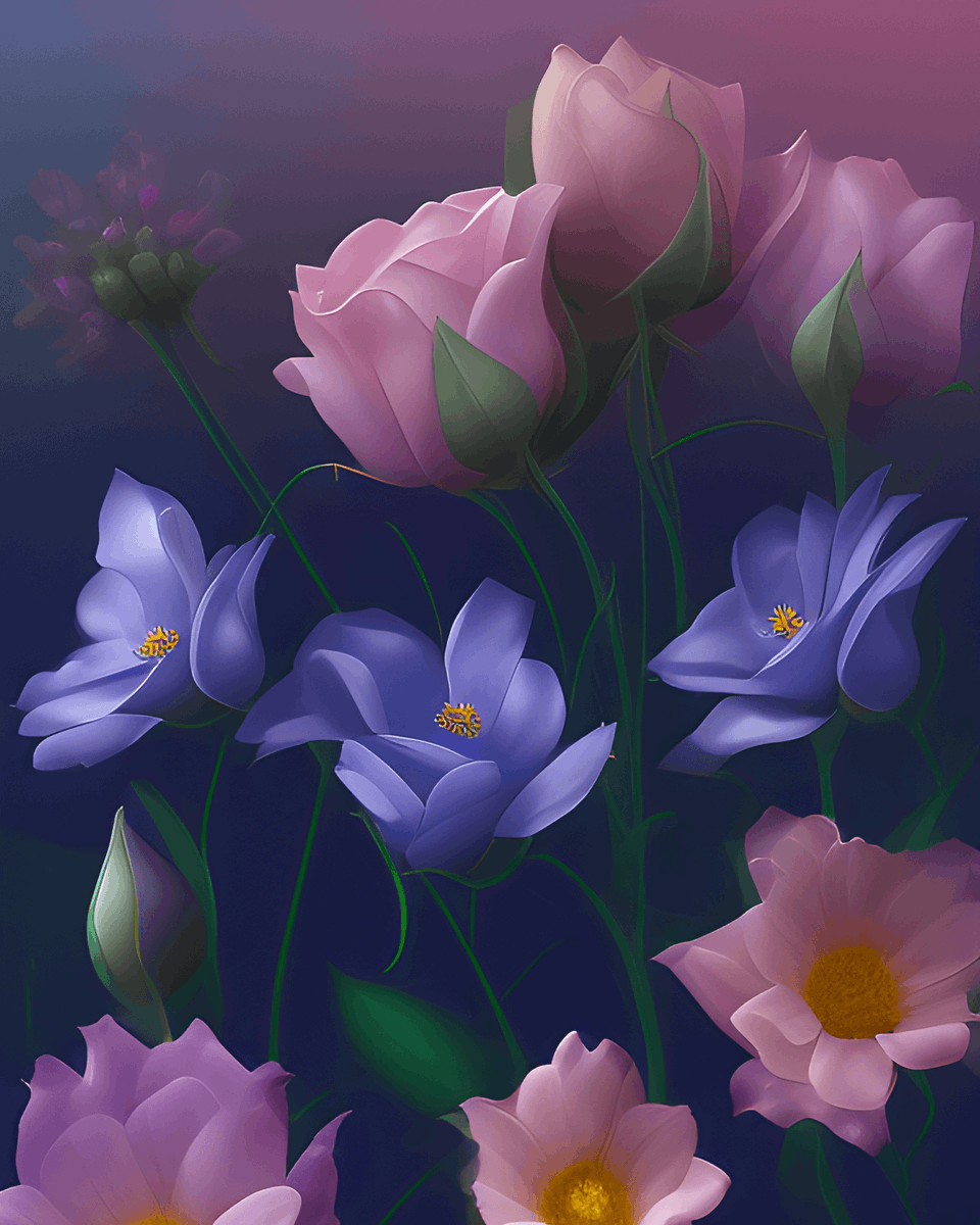 vackground's tweet photo. How good AI made the flowers?

#ai #generated #flowers #aiart https://t.co/OxwkTOHYnP