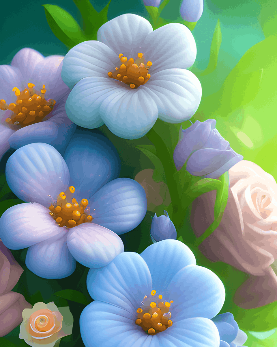 How good AI made the flowers?

#ai #generated #flowers #aiart