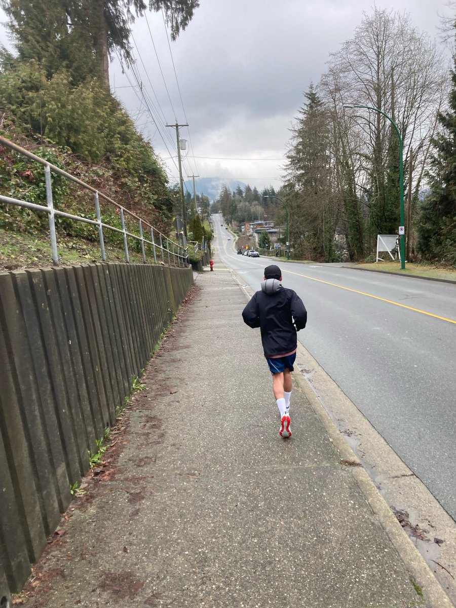 Streetfront youth on a Pro D day running from Britannia Secondary to Deep Cove North Van, with a Honeys doughnut as reward. Remarkable use of a Pro D day when they could be doing anything else…amazing!