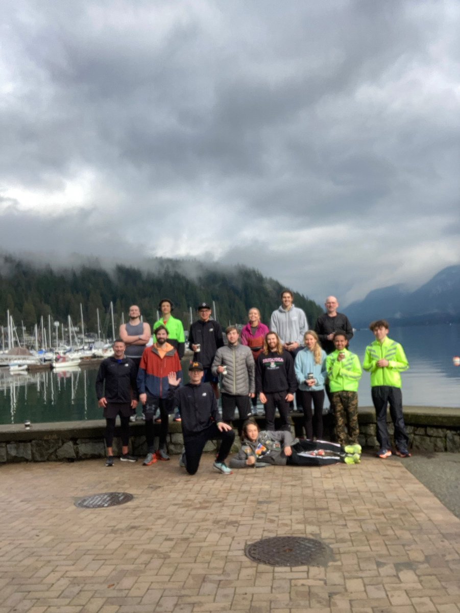 BlueSteele1992's tweet photo. Streetfront youth on a Pro D day running from Britannia Secondary to Deep Cove North Van, with a Honeys doughnut as reward. Remarkable use of a Pro D day when they could be doing anything else…amazing! https://t.co/9QjOxgQp3D