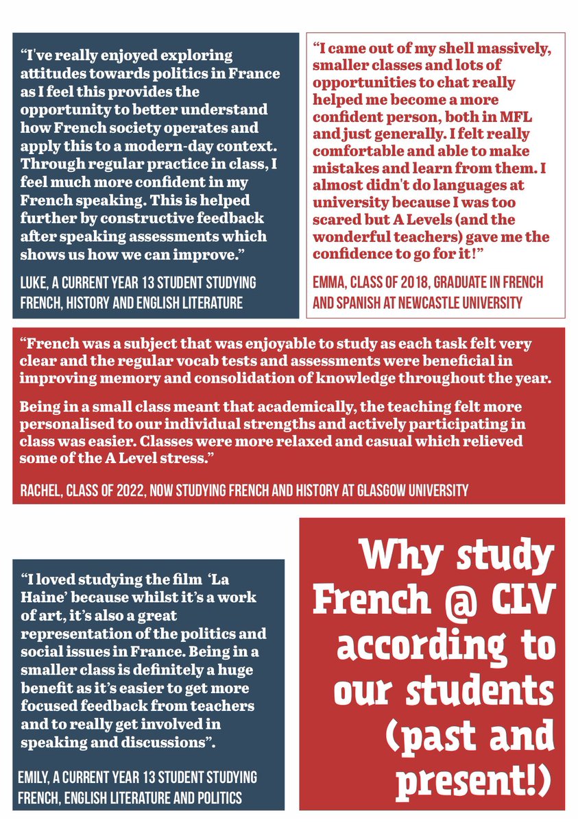 Cramlington MFL tweet media