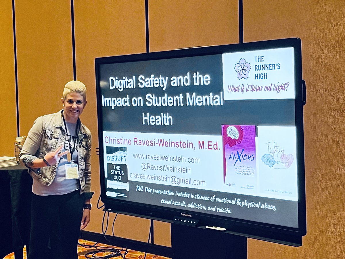 RavesiWeinstein's tweet image. Humanizing Technology. @codebreakeredu takes on @CASE_Leaders Packed session. Thank you for the opportunity. 

@mraspinall @McMenemyTweets @XFactorEdu @DrFrankRud @NJAMLE @DrP_Principal @educationhall @Gaggle_K12 

#Codebreaker #xfactoredu