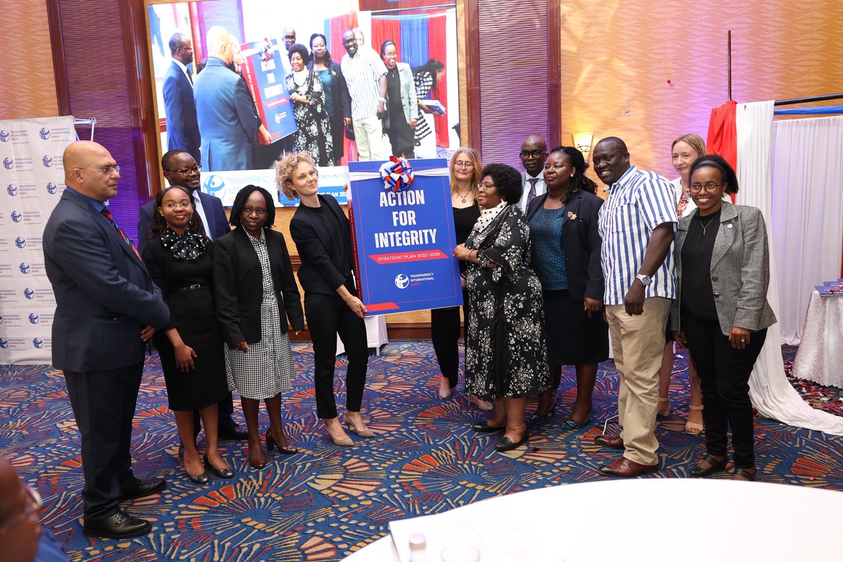 OAG_Kenya's tweet photo. “We have to keep a keen eye on Illicit Financial Flows, so that those who steal public funds are held accountable”- Auditor-General, CPA Nancy Gathungu said at the launch of @TIKenya Strategic Plan.
#EnhancingAccountability #ActionforIntegrity https://t.co/bIP5ZS0xCT