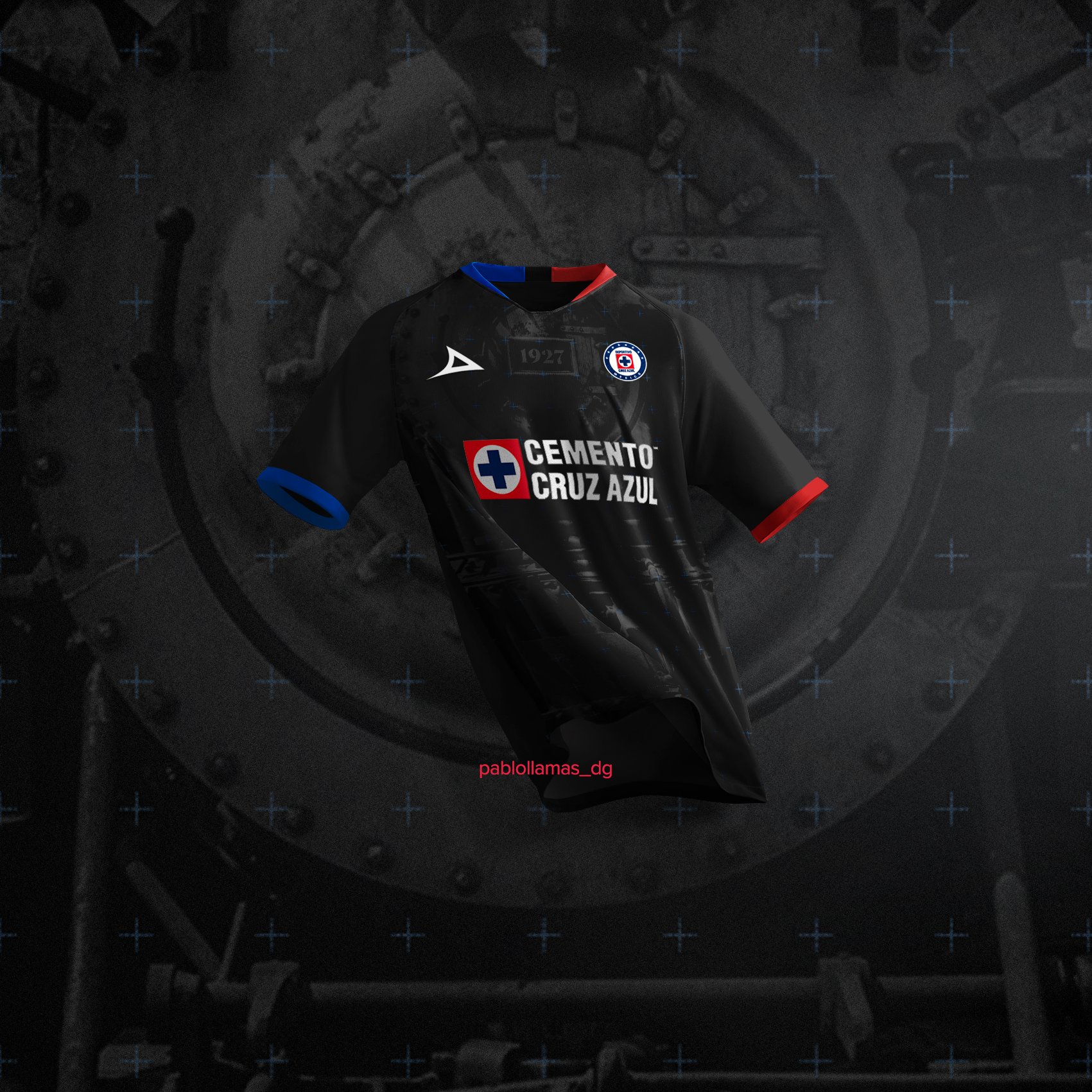 concepto de uniforme del cruz azul