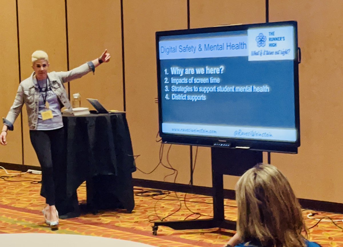 RavesiWeinstein's tweet image. Humanizing Technology. @codebreakeredu takes on @CASE_Leaders Packed session. Thank you for the opportunity. 

@mraspinall @McMenemyTweets @XFactorEdu @DrFrankRud @NJAMLE @DrP_Principal @educationhall @Gaggle_K12 

#Codebreaker #xfactoredu