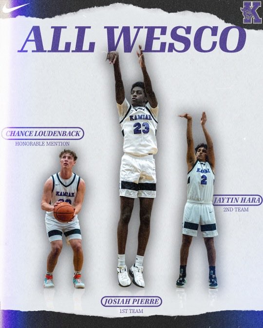 Kamiak Boys Basketball (@kamiakbball) on Twitter photo Congratulations to the Knights who earned all-league recognition.
✔️ <a href="/JosiahPierre6/">Josiah Pierre</a> 1st team all-league
✔️ <a href="/JaytinH/">Jaytin Hara</a> 2nd team all-league
✔️ <a href="/ChanceLoudenba1/">Chance Loudenback</a> all-league honorable mention
#GoKnights🏀 Congratulations to the Knights who earned all-league recognition.
✔️ <a href="/JosiahPierre6/">Josiah Pierre</a> 1st team all-league
✔️ <a href="/JaytinH/">Jaytin Hara</a> 2nd team all-league
✔️ <a href="/ChanceLoudenba1/">Chance Loudenback</a> all-league honorable mention
#GoKnights🏀