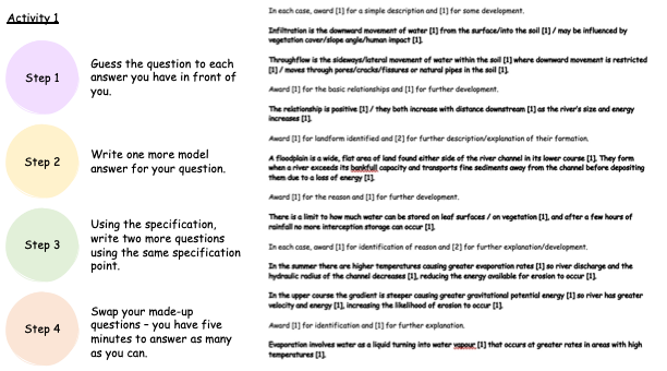 AliceCope13's tweet photo. Two ideas I have been using to revise exam technique and past paper questions with my Year 13's - they're for IB, but they'd also be relevant for A-level #geography #revision #IBgeography https://t.co/Jv5AEQ0kYC