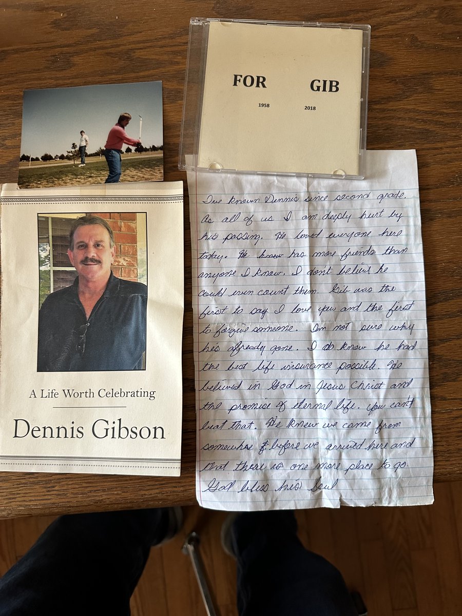 Yesterday I received a photo of this note written about my dad on the day of his funeral service.

Today marks the 5th anniversary of his death. 

What a sweet gift of providence to have this reflection: "First to say I love you. First to forgive."

I wanna be about that life.