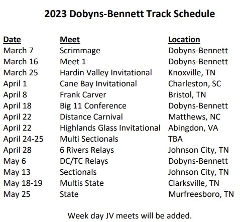 Dobyns-Bennett High School Track and XC tweet media