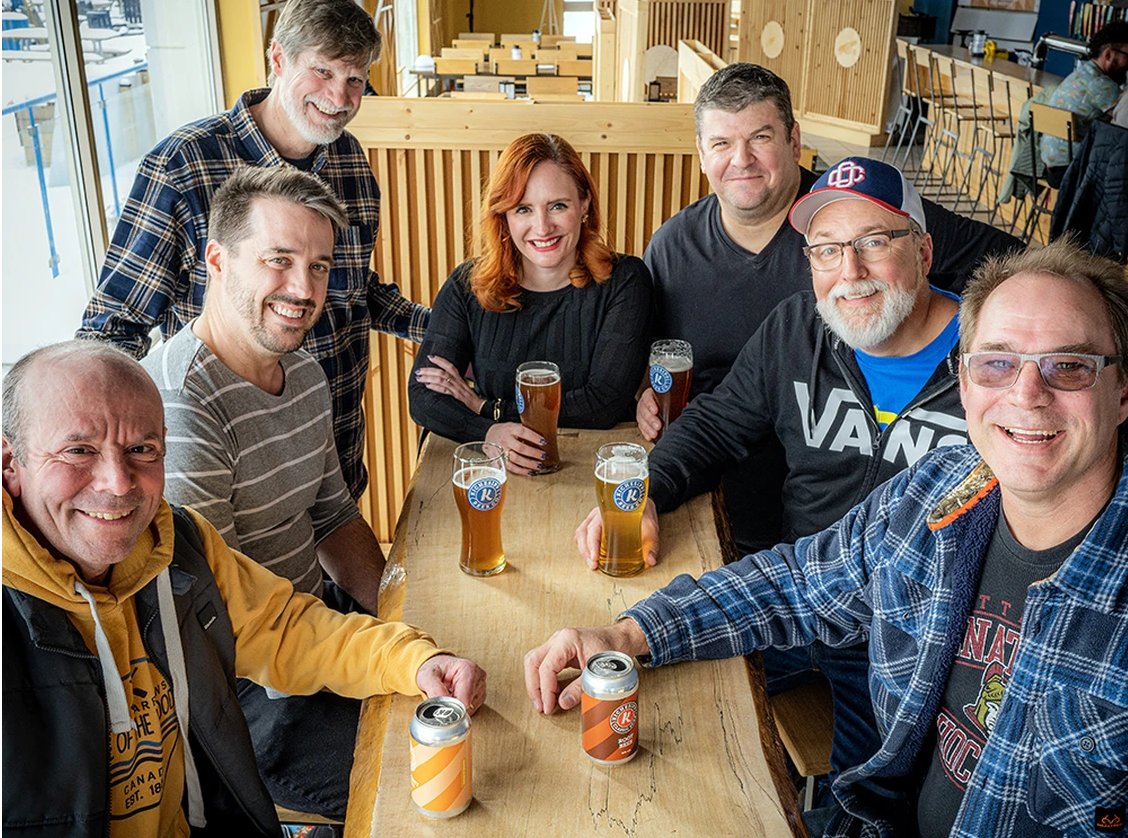 Do you like to laugh? Join us on Mar 28 @CanadasNAC to catch #LaughForTheCure a fundraising comedy event. Thank you @af_ottawa @OttawaCitizen for popping into @kichesippibeer to chat with some of the Joes + Pros taking part! Read more: ottawacitizen.com/sponsored/soci… #LFTC2023