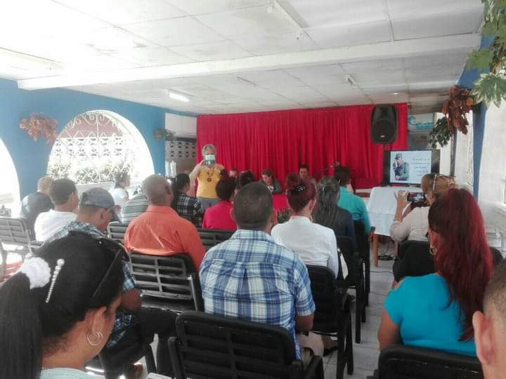 OcaYelina's tweet photo. En la mañana de hoy se realiza el balance de Cuadro de #1roDeEneroDeVictorias con la presencia de Anabel Ramírez López Primera Secretaria del Partido en nuestro municipio #LatirAvileño #MejorEsPosible https://t.co/PWkKYIrwV3
