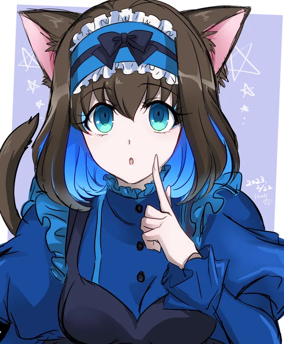 猫の日なので猫耳ガリィちゃん#symphogear  #猫の日  