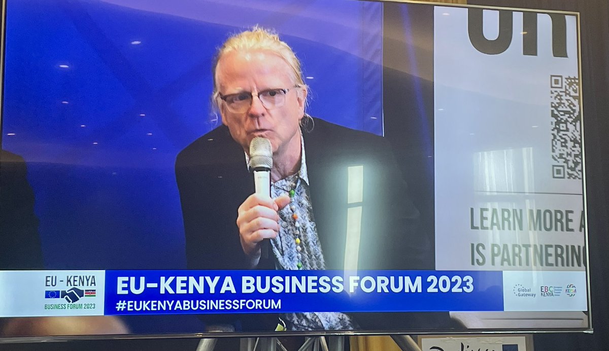 IrlAmbKenya's tweet photo. .@WeAreKerry VP Peter Dillane at the 1st #EUKenyaBusinessForum explains  why Kerrygroup chose #Nairobi as their regional hub: opportunity, gateway to E Africa, quality ppl &amp; biz environment Great to have 🇮🇪 companies &amp; @Entirl here 🇮🇪 🇰🇪 @dfatirl @EI_NKelly https://t.co/VEBaG4iBm8