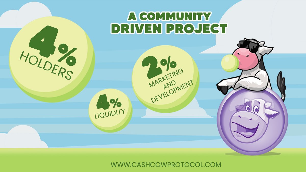 ty312r's tweet photo. @cryptojack Of course it's $COW from @CashCowProtocol! simply hodl $cow tokens in your wallet and you will get more 🐮🚀 earning crypto was never this simple🤑 #bsc #crypto #nftcommunity https://t.co/cI8Ym5y1dc