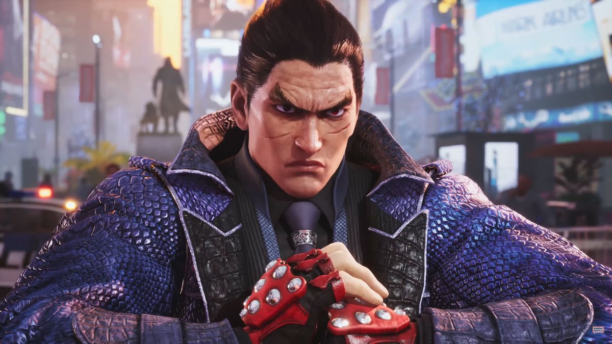 Bawaqar_Haider's tweet photo. Quickly want to help identify the fact that he looks really ฮadass as an antagonist. He may turn out to be a protagonist just like Heihachi. Only story will tell.
Look at that grace that the art team has managed to keep intact with the persona of Mishima #Kazuya. #Mained #TEKKEN8 https://t.co/wTrLquMkKn
