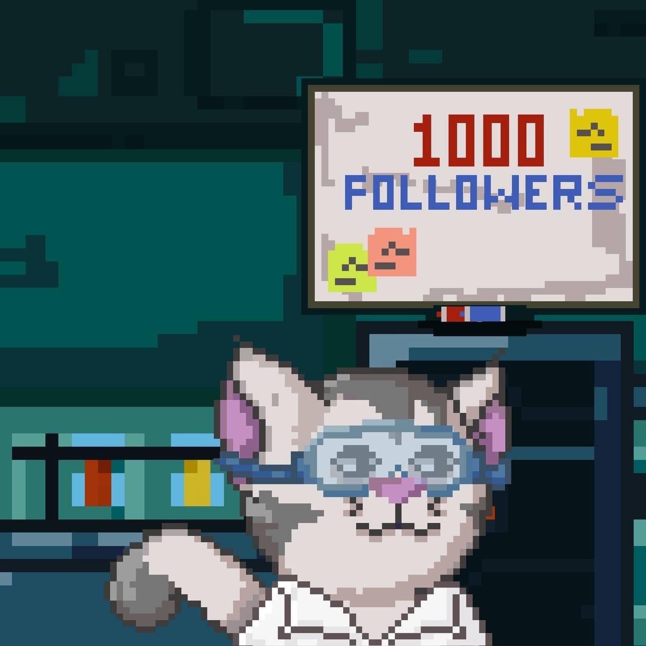 Cute Cat, Pixel Art Maker in 2023
