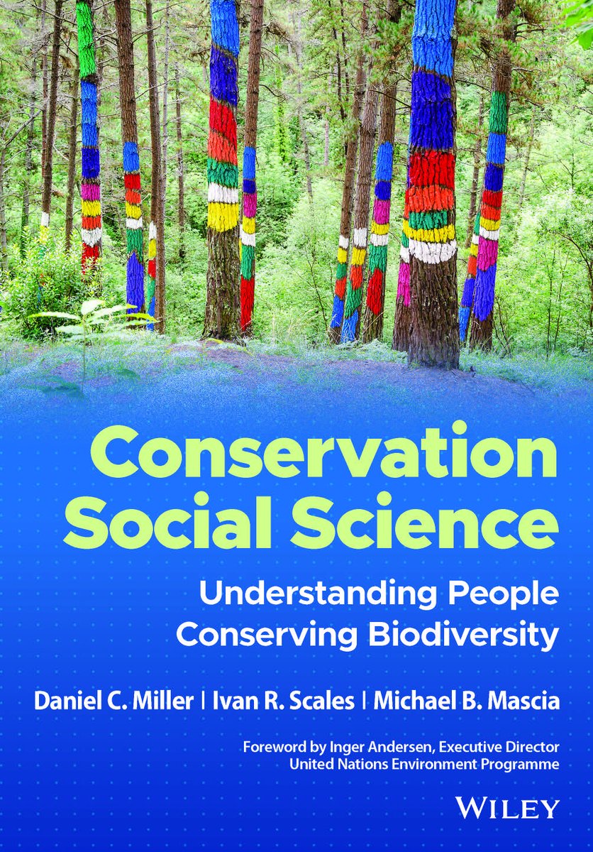 📣📣New Conservation Social Science book now available for order! 

See @WileyGlobal: wiley.com/en-us/Conserva….  

Check out contributions by terrific set of contributors, not least co-editors
@ivanscales  & @Mike_Mascia, but also...