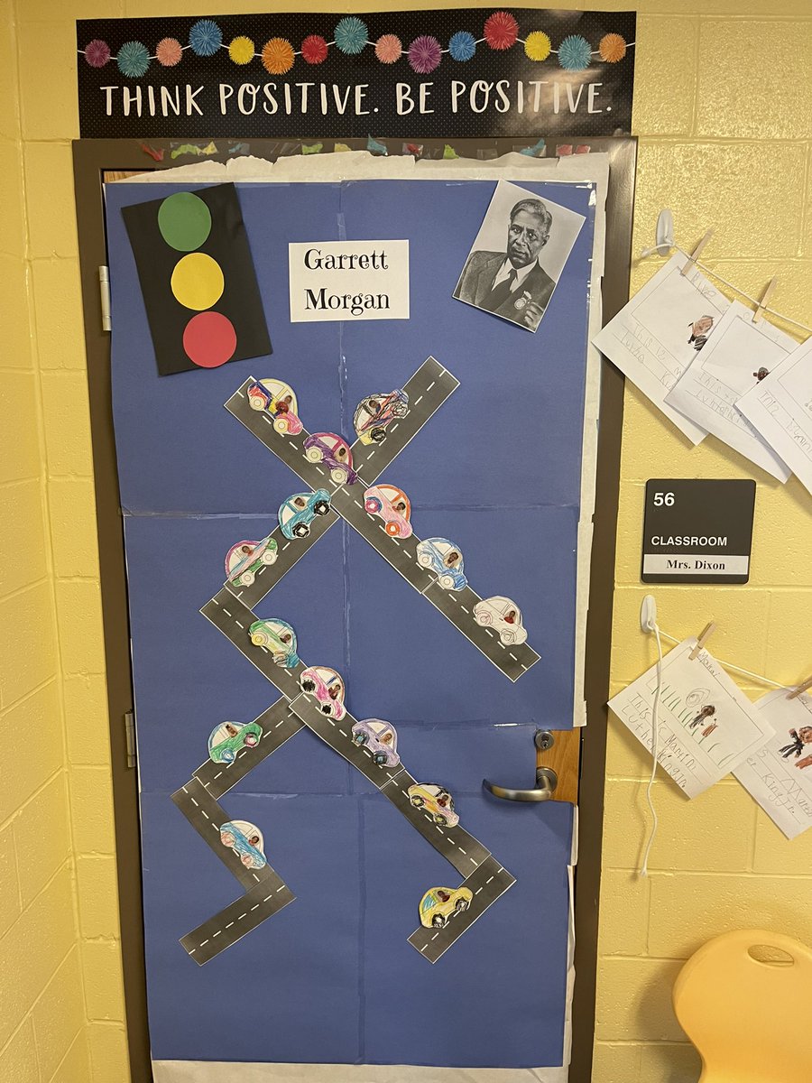 MapleAbraham's tweet photo. Abraham Lincoln Elementary School Celebrating Black History through Door Decorating….cont. https://t.co/Y7UghJi1Z2