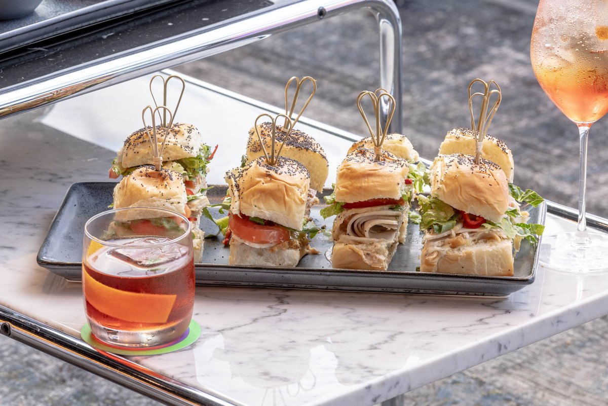 Smoked Turkey Sandwich - Available on our Happy Hour menu.