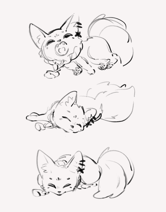 some 🦊 commis sketch 