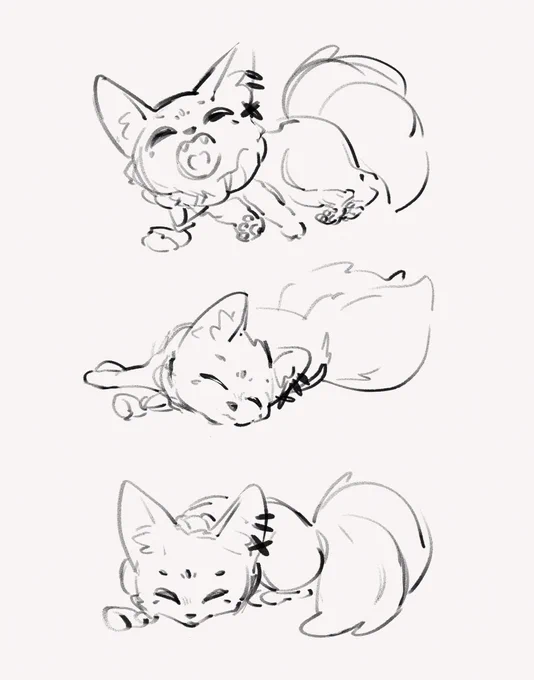 some 🦊 commis sketch 