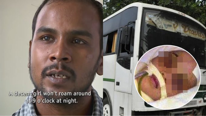 lolitascak3's tweet image. เรื่องนี้เป็นคดีด้านมืดที่สุดของประเทศอินเดีย เมื่อนักศึกษาแพทย์หญิงคนนึงถูกผู้ชายรุมข่มขืนบนรถบัสด้วยการเอาเหล็กเส้นแทงเข้าในร่างจนเสียชีวิต ทำให้ประชาชนออกมาประท้วงกันทั้งประเทศ แต่คนร้ายกลับไม่สำนึกผิดแถมบอกว่าพวกผู้หญิงที่ออกจากบ้านหลังสามทุ่มทุกคนสมควรตาย! (มีต่อ)