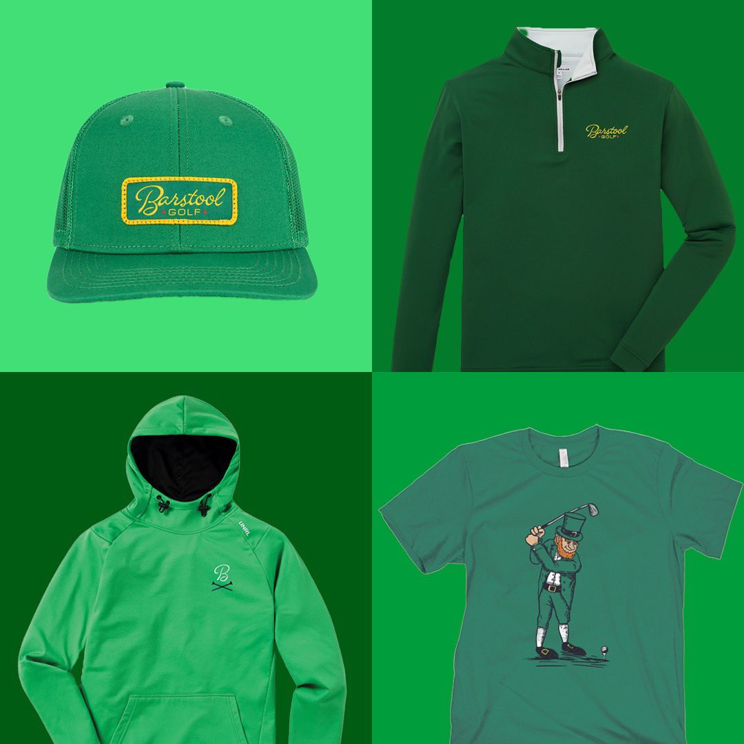 Barstool Sports Store on Twitter "RT ForePlayPod ☘️ NEW MERCH IS