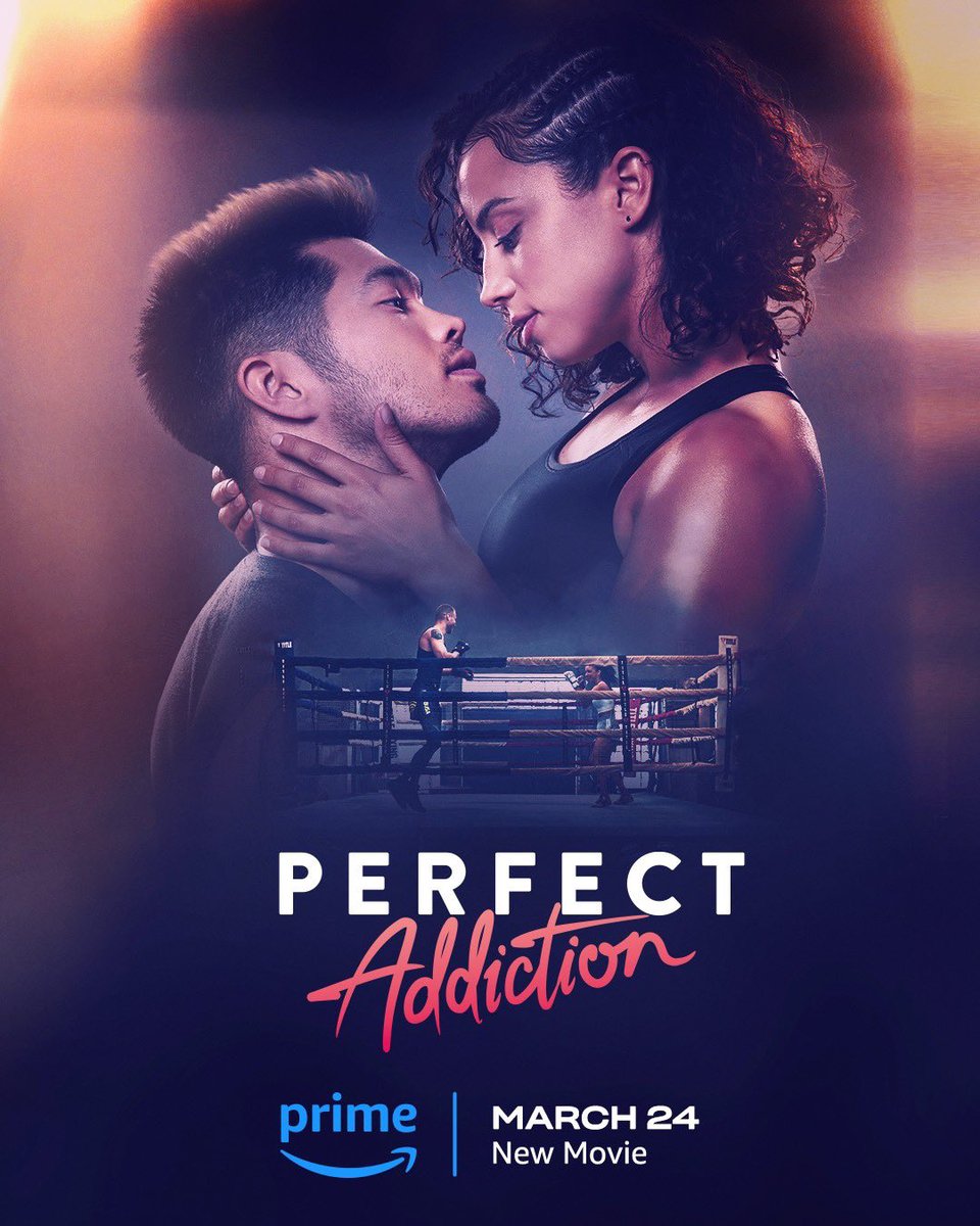 claudiaoverhere's tweet photo. #PerfectAddiction, the movie based off my MMA romance book of the same name, will be coming to Prime Video on March 24th!

As for US fans, you can catch the movie in select theatres for a special two-night screening on March 27th and 29th! ☺️ https://t.co/UK5A7NnZZF