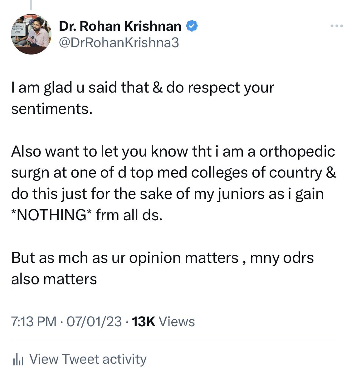 Dr. Rohan Krishnan on Twitter: 