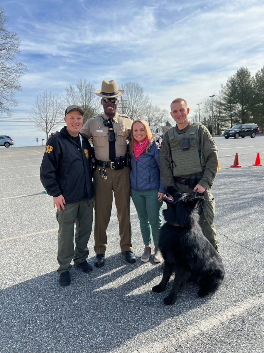 MD State Police on Twitter "Last Wednesday, Cpl. Burton and Master