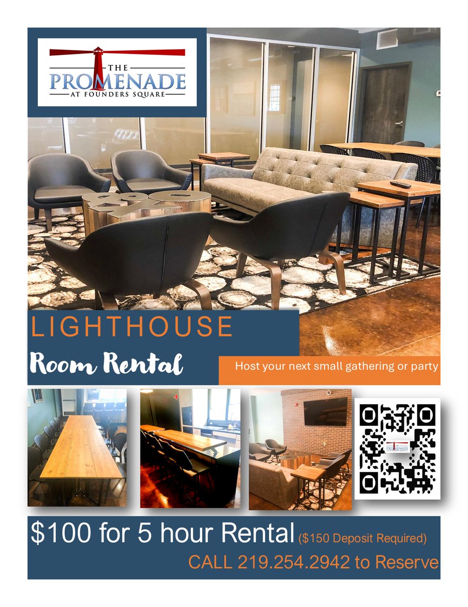 FoundersLiving's tweet photo. Exclusively for the Promenade at Founders Square Residents!!  Call today to Book or to become a resident.  We have a few apartments available! 
219-254-2942. https://t.co/v76O81ZKOI